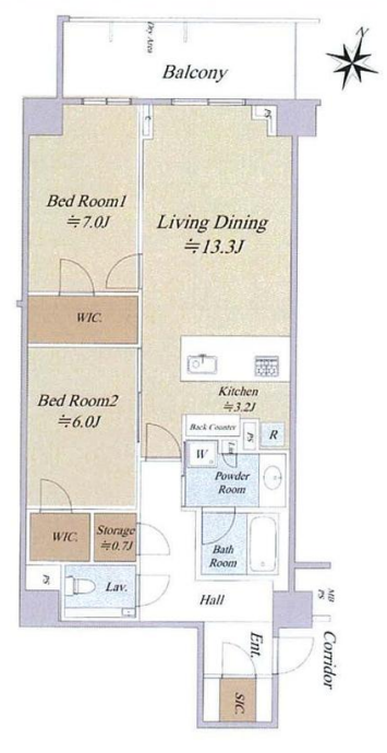 2BED/1BATH in Shibuya-ku,Tokyo