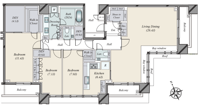 3BED/1BATH in Shinagawa-ku,Tokyo