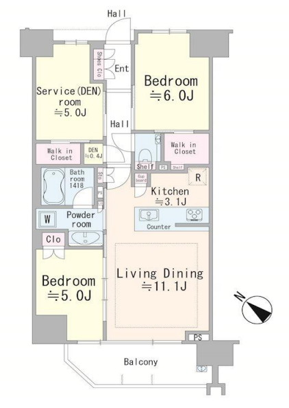 2BED/1BATH in Bunkyo-ku,Tokyo