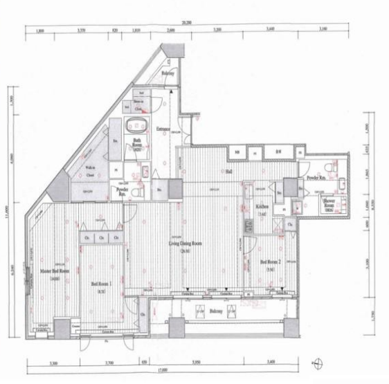 3BED/1BATH in Shinjuku-ku,Tokyo