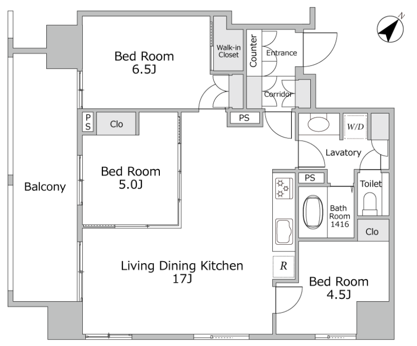 3BED/1BATH in Shibuya-ku,Tokyo